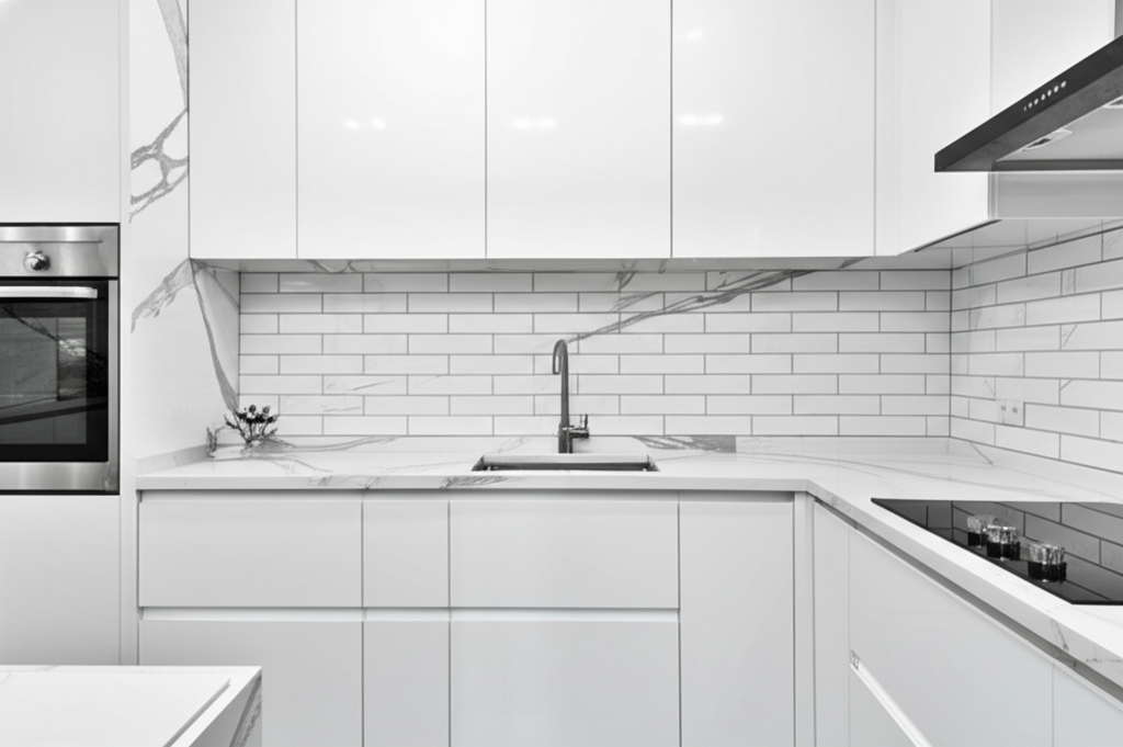 Modern kitchen renovation showcase